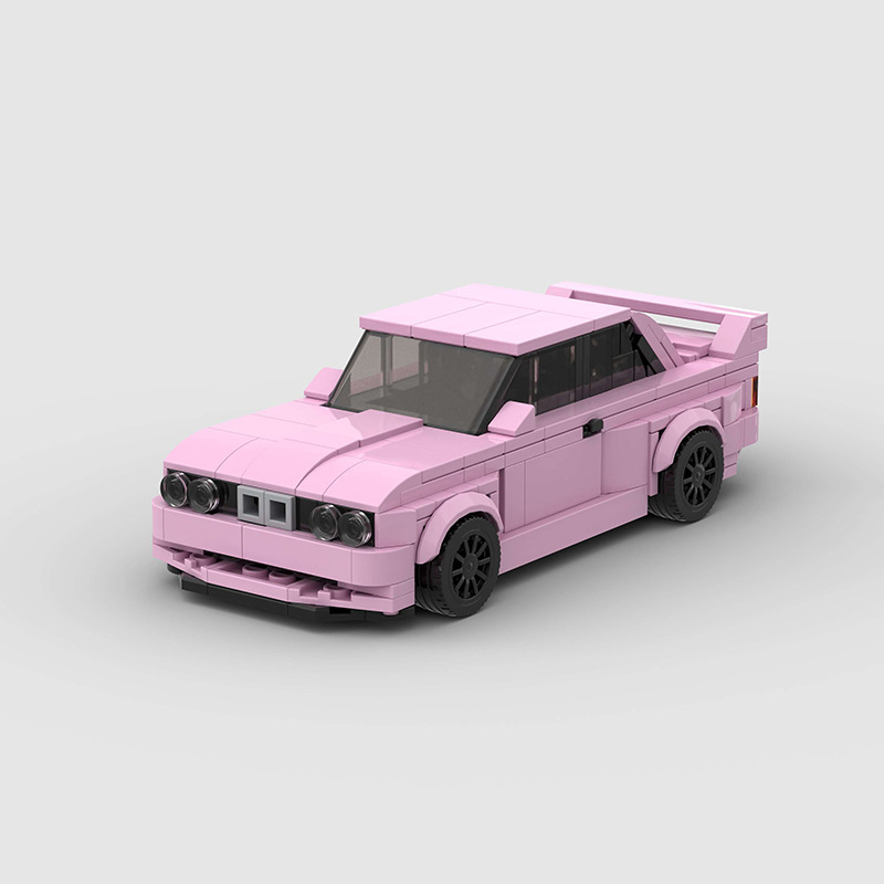 BMW E30 M3 - Pink – Brick Minis