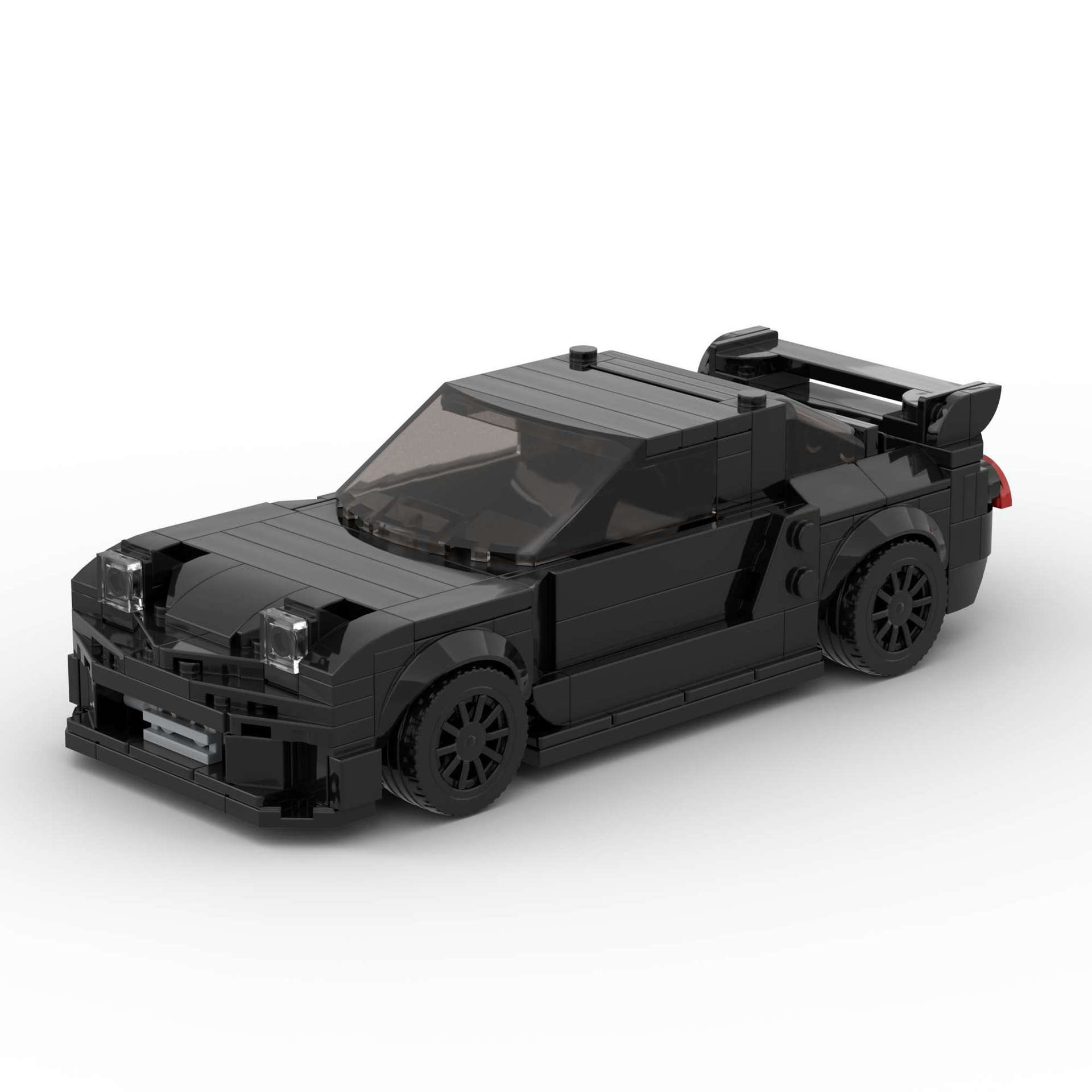 Mazda RX7 (Black) – Brick Minis