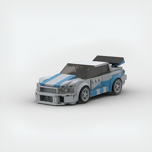 Nissan R34 Skyline GTR (Grey & Blue)